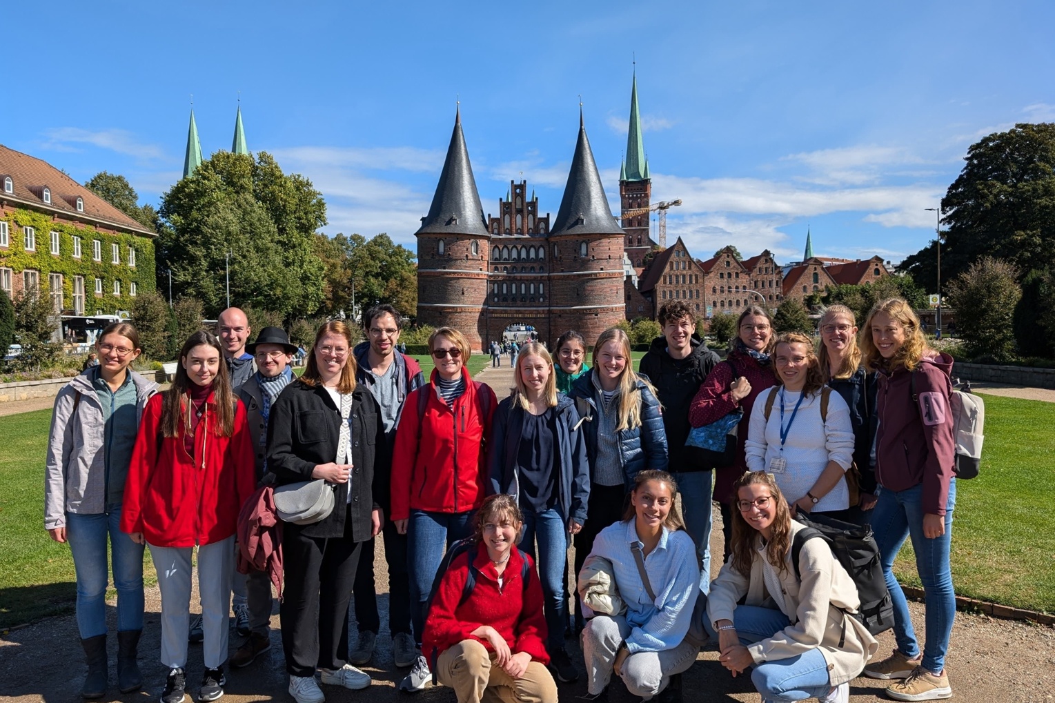 Gruppenfoto der Ausflugsgruppe nach Lübeck