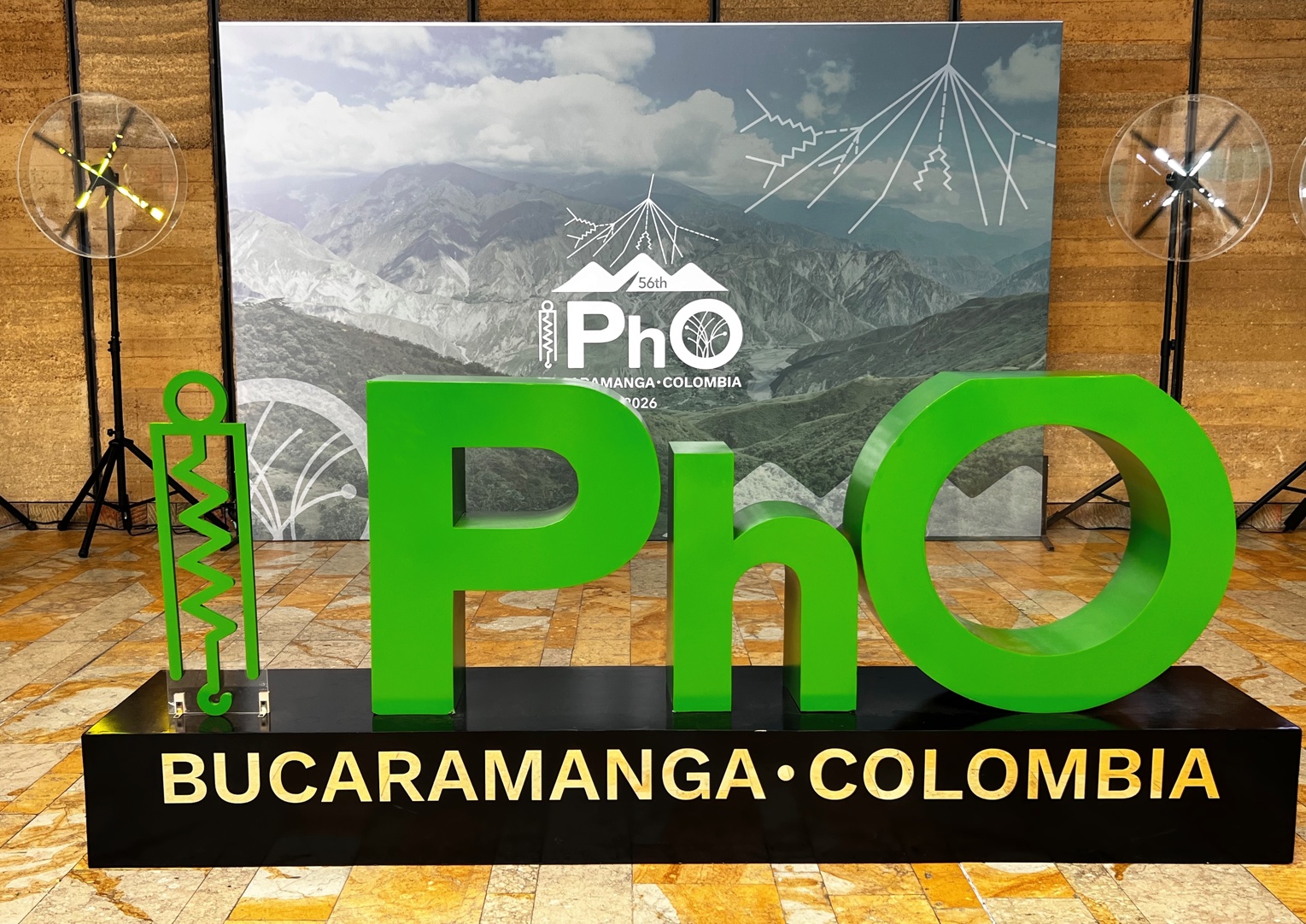 Die IPhO 2026 in Bucaramanga, Kolumbien.